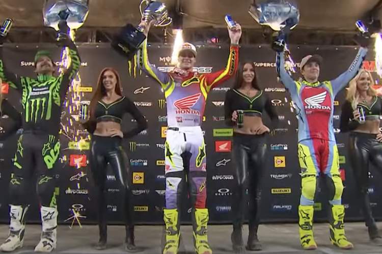Das 450er Podium in Denver