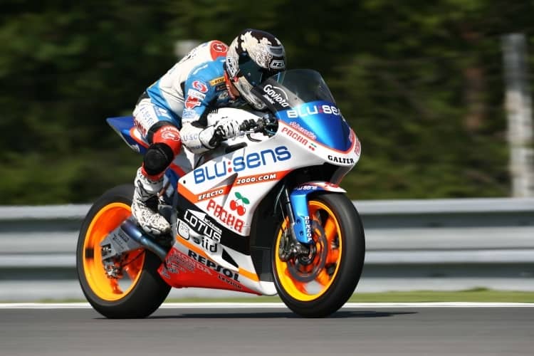 David de Gea auf Blusens-Moto2