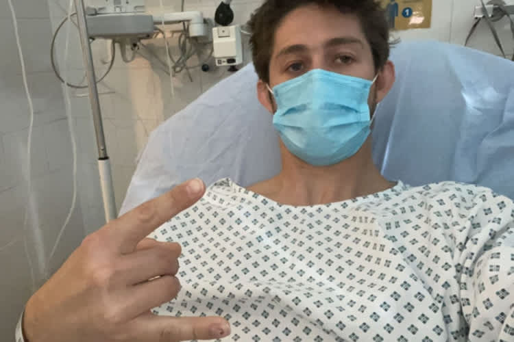 Remy Gardner liegt im Krankenhaus