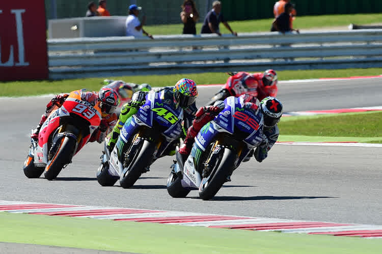 Lorenzo, Rossi, Márquez: Wer kämpft in Aragón um die Spitze?