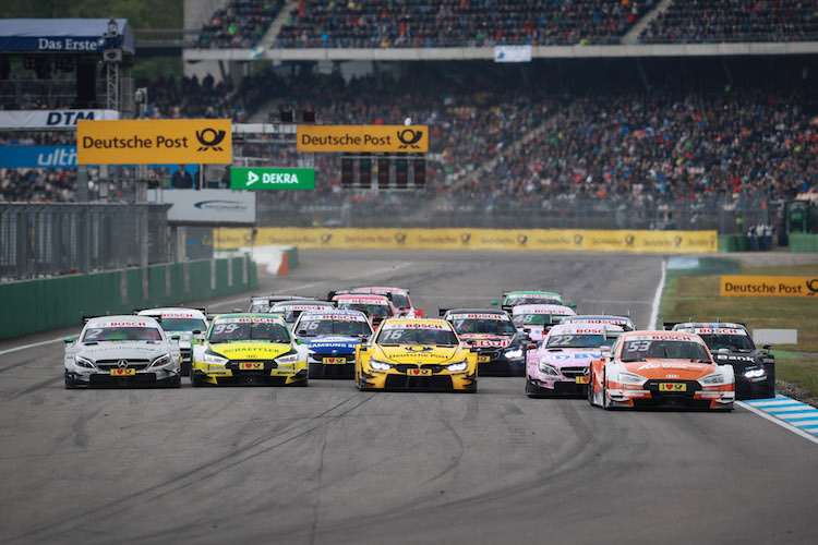 Der Restart im Indy-Style ist neu in dieser Saison