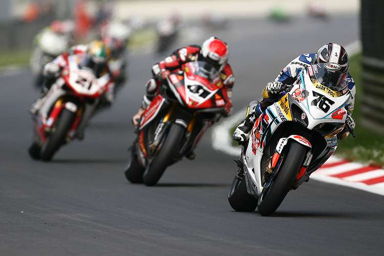 Max Neukirchner vor Noriyuki Haga und Troy Bayliss: Sieg in Monza 2008!