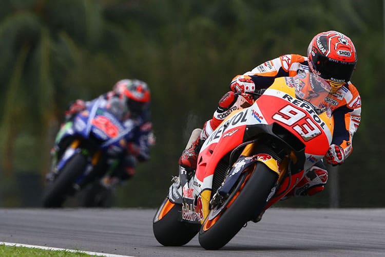 Marc Márquez vor Maverick Viñales