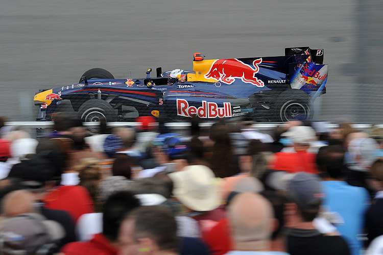 Vettel auf dem Circuit Gilles Villeneuve.