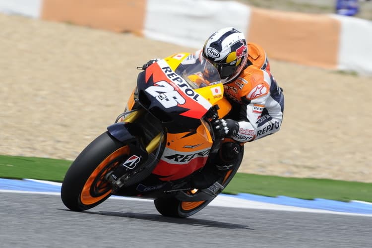 Den Test nach dem Estoril-GP musste Pedrosa vorzeitig abbrechen
