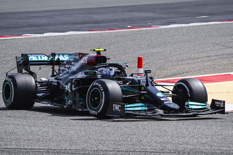 Valtteri Bottas kam kaum zum Fahren