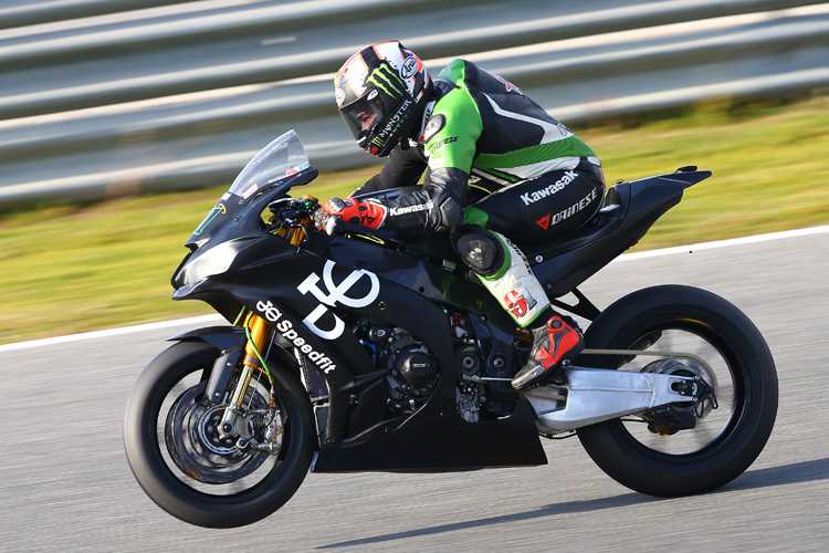 Leon Haslam im Januar 2017 während des Jerez-Tests