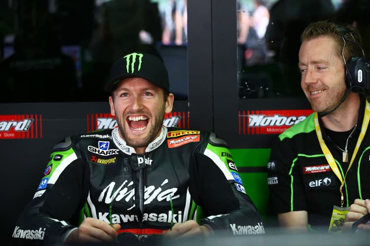 Frohnatur Tom Sykes (li.) mit seinem Crew-Chief Marcel Duinker