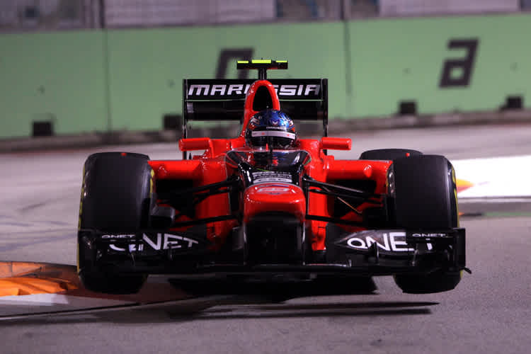 Charles Pic war leider etwas zu flott unterwegs