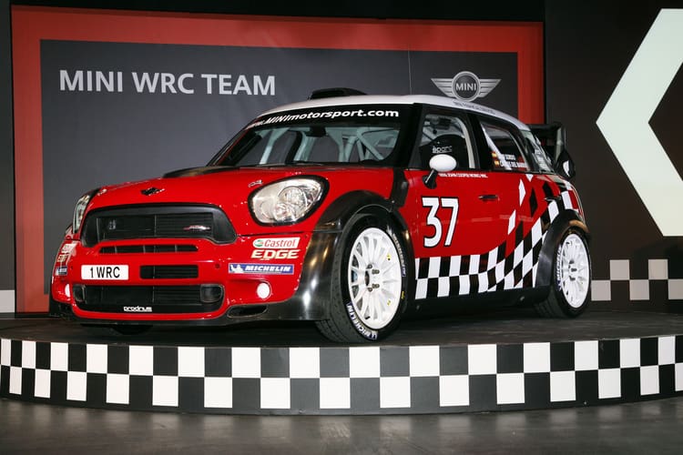 Der Mini bei der Präsentation in Oxford