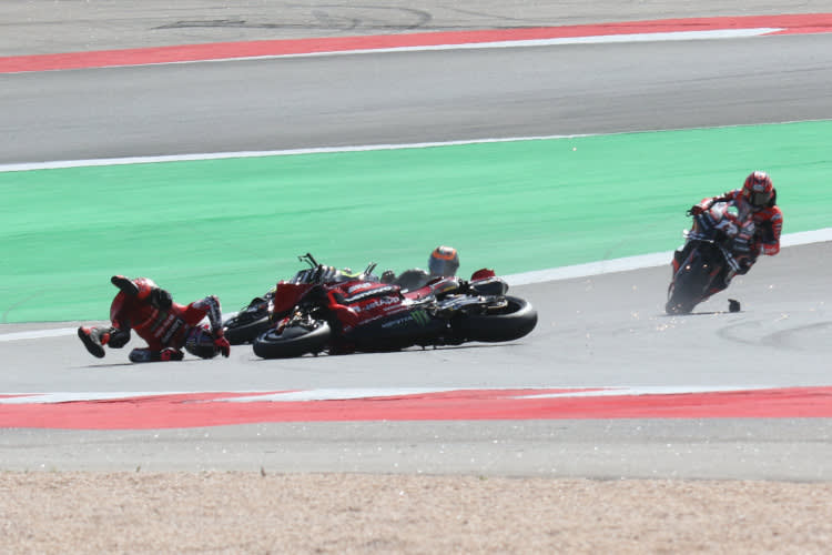 Marini räumte seinen Markenkollegen Bastianini ab