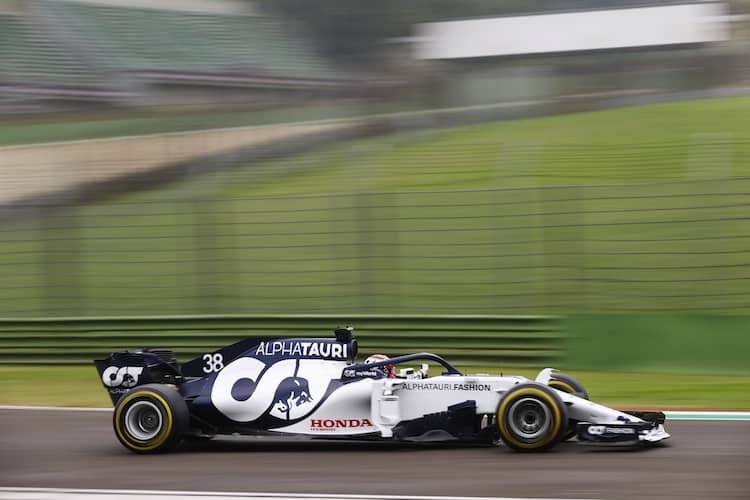 Yuki Tsunoda in Imola