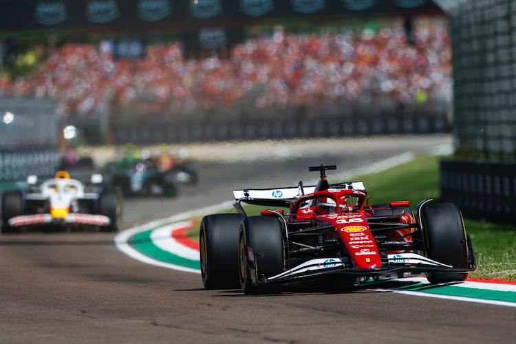 Charles Leclerc im Angriffsmodus