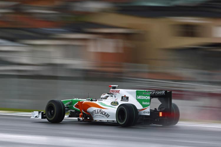 Sutil kommt im Force India nicht mehr nach vorne