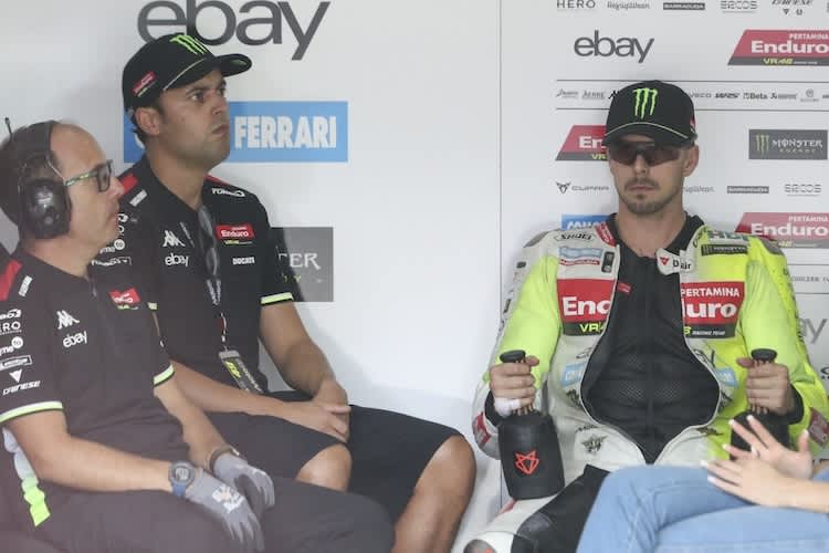 Fabio Di Giannantonio und seine VR46-Crew fanden in Japan kein wirksames Mittel