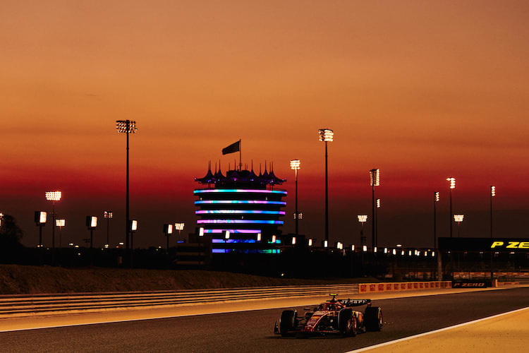 Carlos Sainz im Ferrari