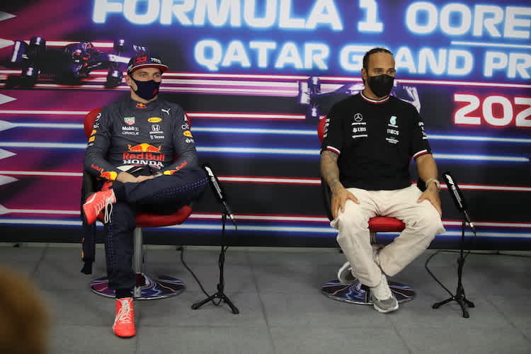 Verstappen und Hamilton: Klar ist, dass nichts klar ist