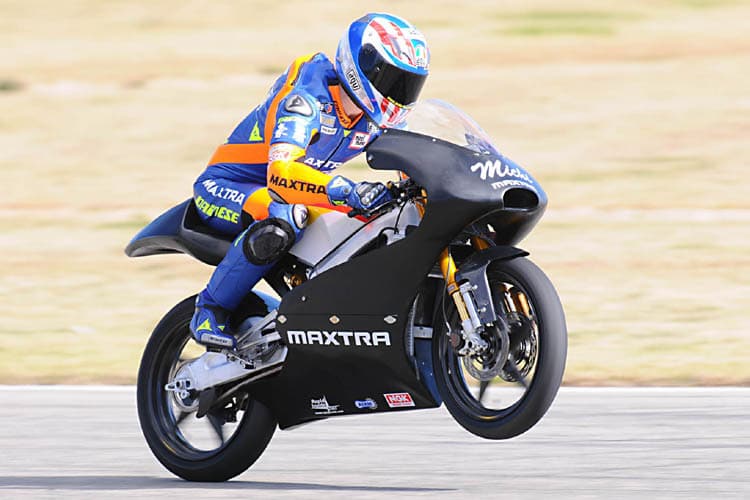 Michael Ranseder auf Maxtra 125