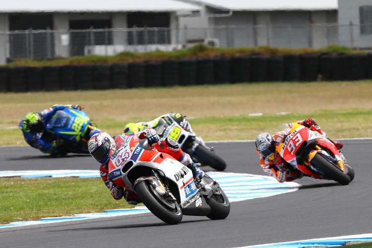 Andrea Dovizioso war der fünftschnellste Pilot auf der Phillip-Island-Piste