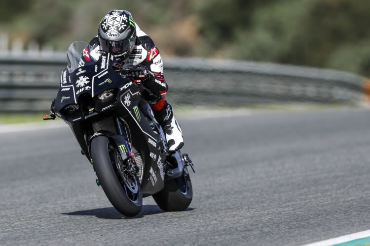 Jonathan Rea spulte 40 Runden in Jerez ab