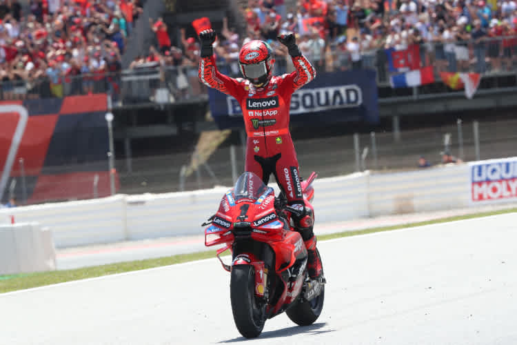 GP-Sieger Francesco Bagnaia