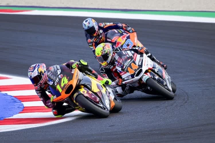 Tony Arbolino war auf Siegeskurs, machte aber zu viele Fehler