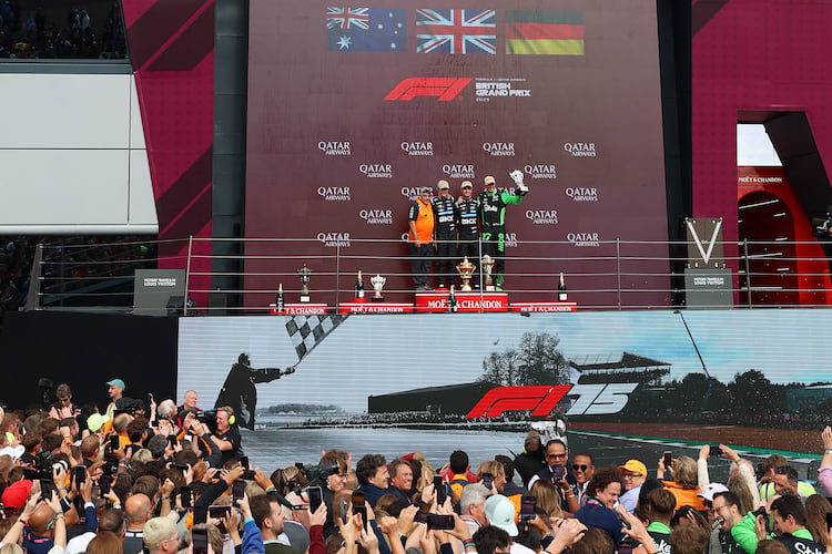 Nico Hülkenberg Dritter in Silverstone hinter Lando Norris und Oscar Piastri