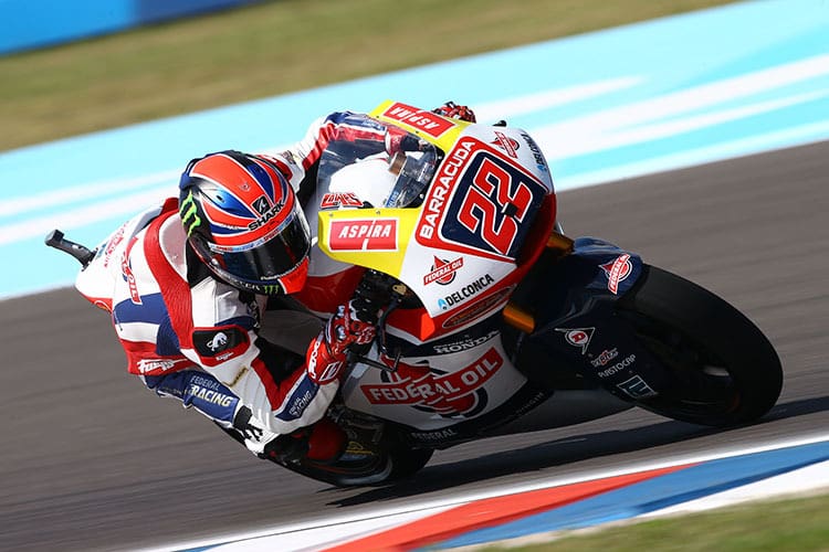Sam Lowes auf der Kalex des Gresini-Teams