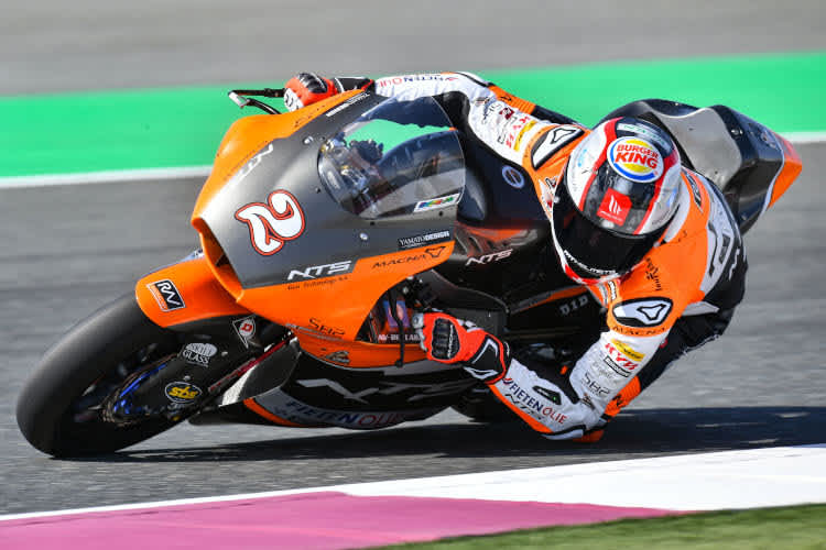 Jesko Raffin beim Katar-Test