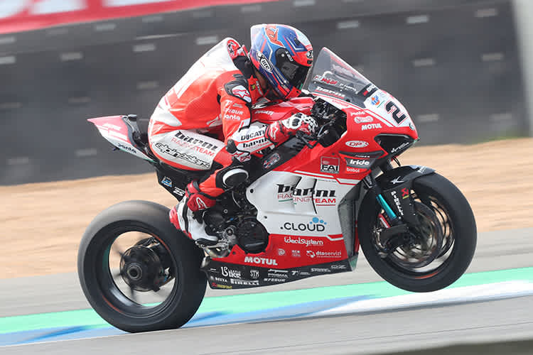 Michael Rinaldi auf dem Chang Circuit