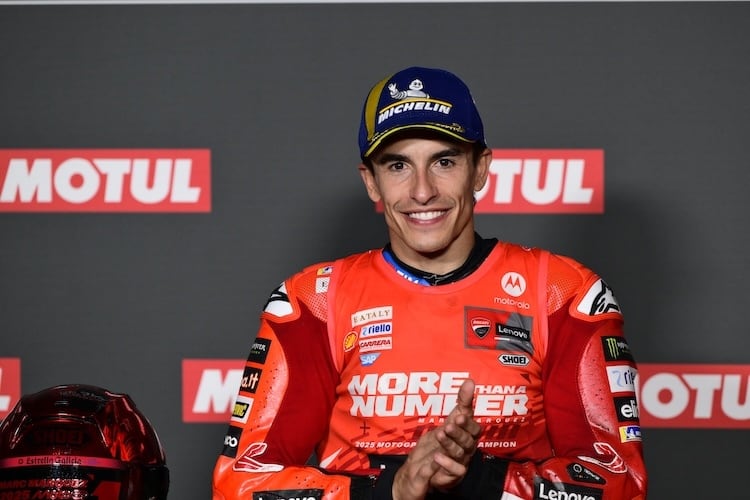 Marc Marquez möchte die letzten fünf MotoGP-Events genießen. Ob ihm das gelingt?