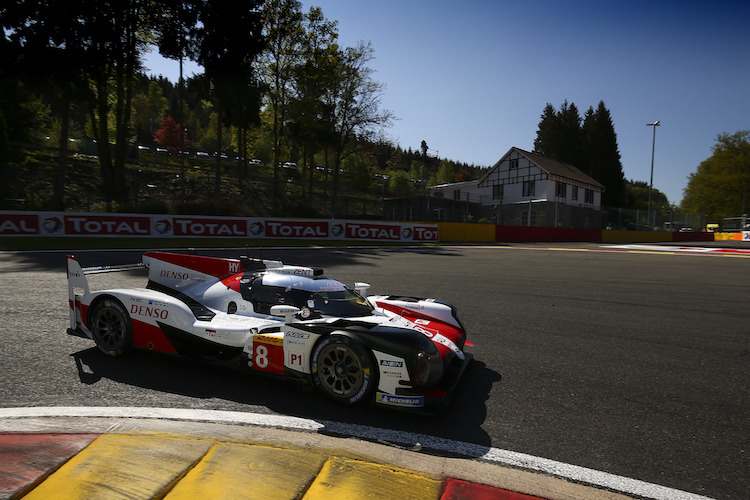 Der Toyota mit der Nummer 8 erbt den ersten Startplatz