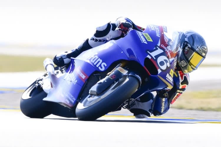 American-Racing-Pilot Joe Roberts war beim Moto2-Test in Le Mans der Schnellste