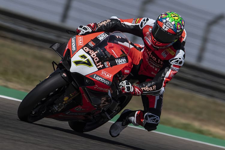 Chaz Davies in Aragon