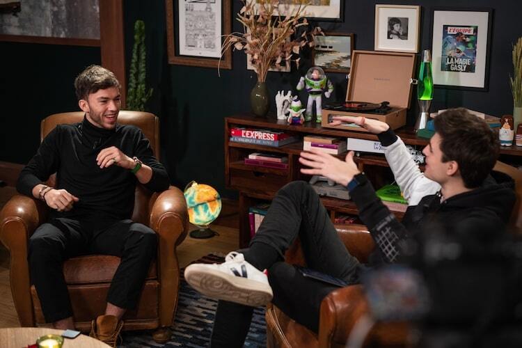 Pierre Gasly bei Mashup