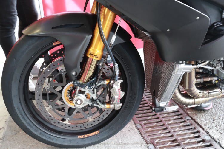Auch in der Superbike-WM setzt Honda auf Öhlins