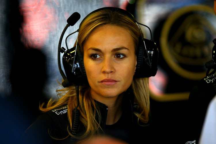 Carmen Jorda: «Mein Traum von einem Test im aktuellen Auto hat nicht geklappt, weil das Team einige Probleme hatte»
