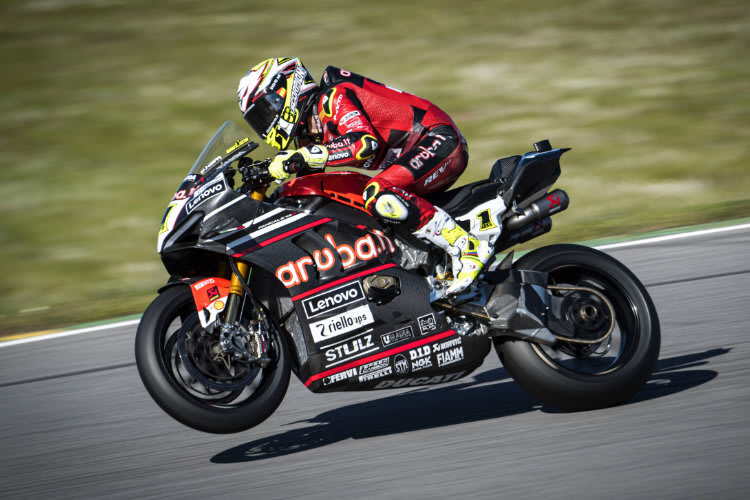 Alvaro Bautista ist schnell unterwegs