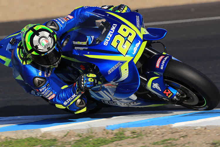 Andrea Iannone auf der Suzuki GSX-RR