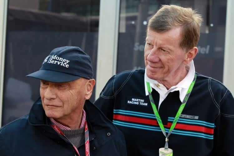 Kritik am DMSB: Walter Röhrl (re.)