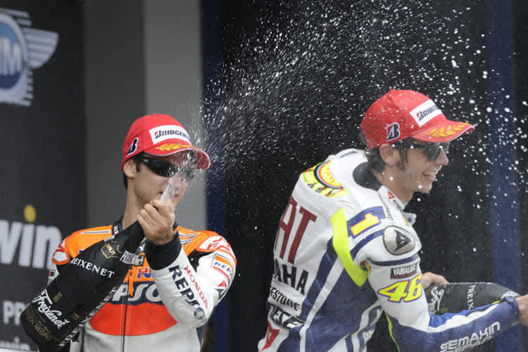 Pedrosa: «Rossi wird auch mit der Ducati um siege kämpfen»