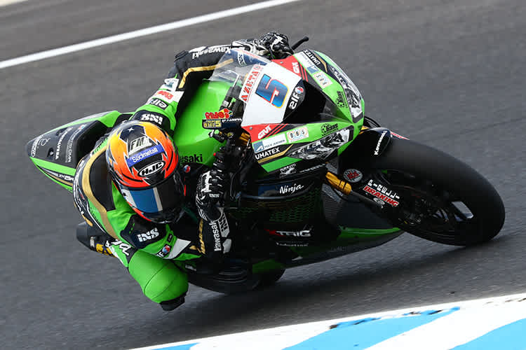 Philipp Öttl auf Phillip Island