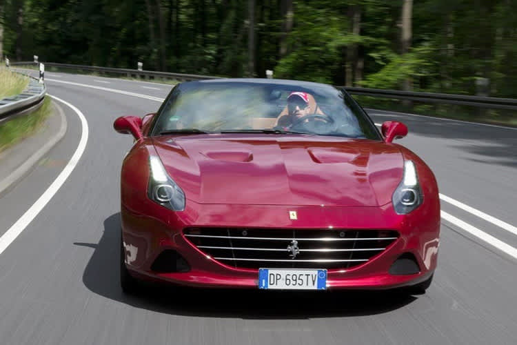 Diesen Anblick im Rückspiegel hatten heute einige deutsche Autofahrer