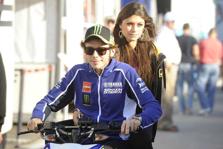 Valentino Rossi und Freundin Linda Morselii