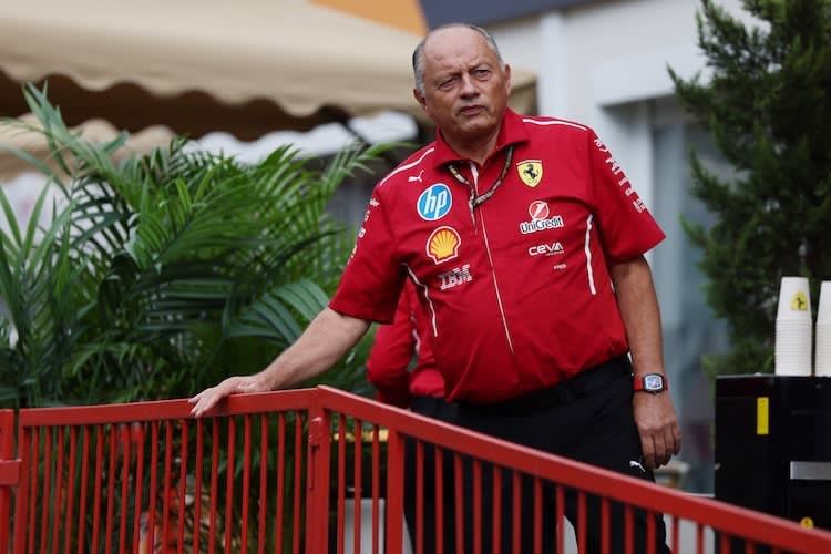 Ferrari-Teamchef Fred Vasseur