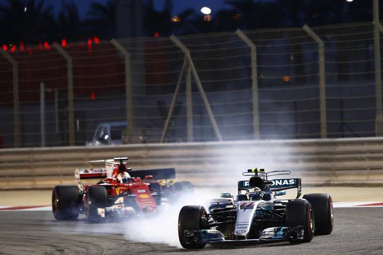 Bottas muss vor Vettel bleiben