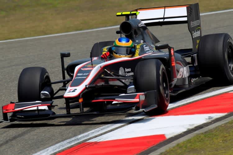 Senna will den guten HRT-Topspeed nutzen