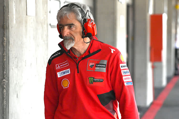 Gigi Dall'Igna beim Portimão-Test vor einer Woche