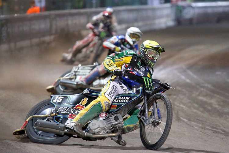 Darcy Ward (vorne) brachte Australien ins Finale