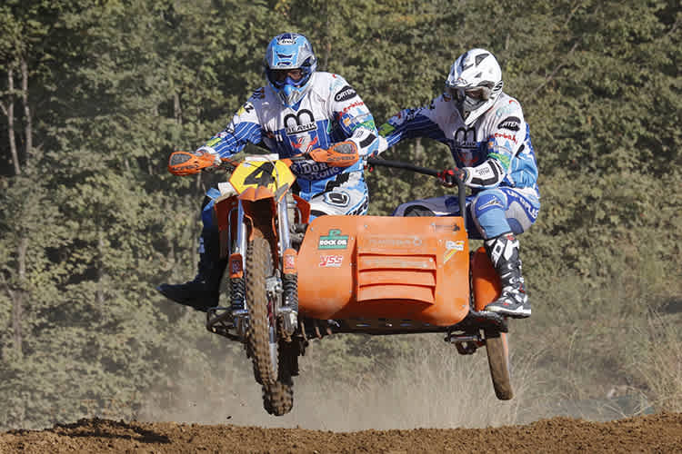 Immer noch flott unterwegs: Klaus und Thomas Weinmann